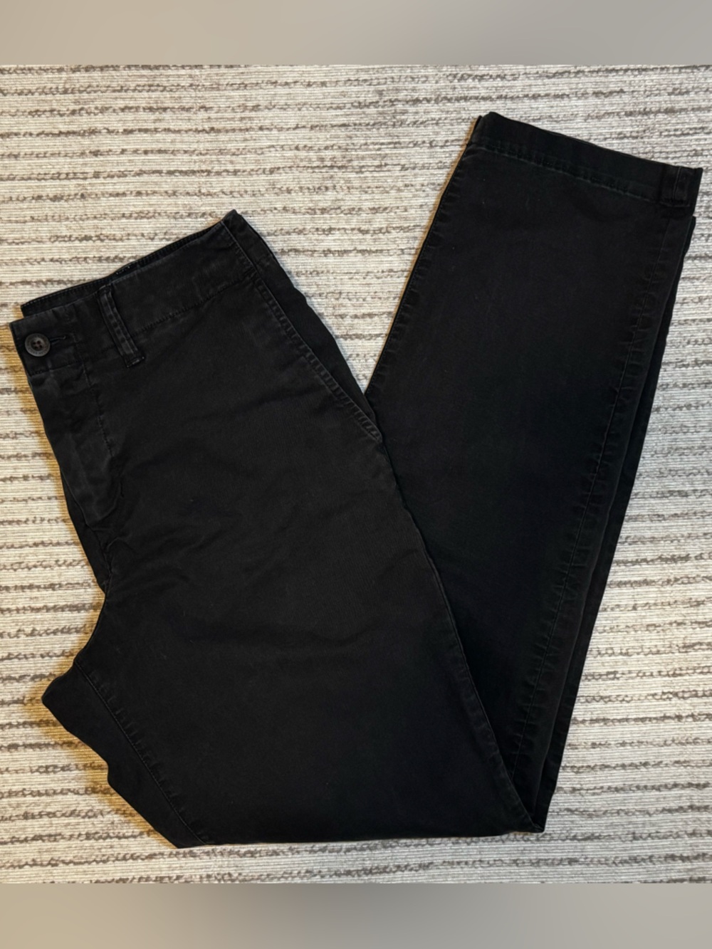 American Eagle Black Pants Womens 29x32 Stretch Casual Chinos